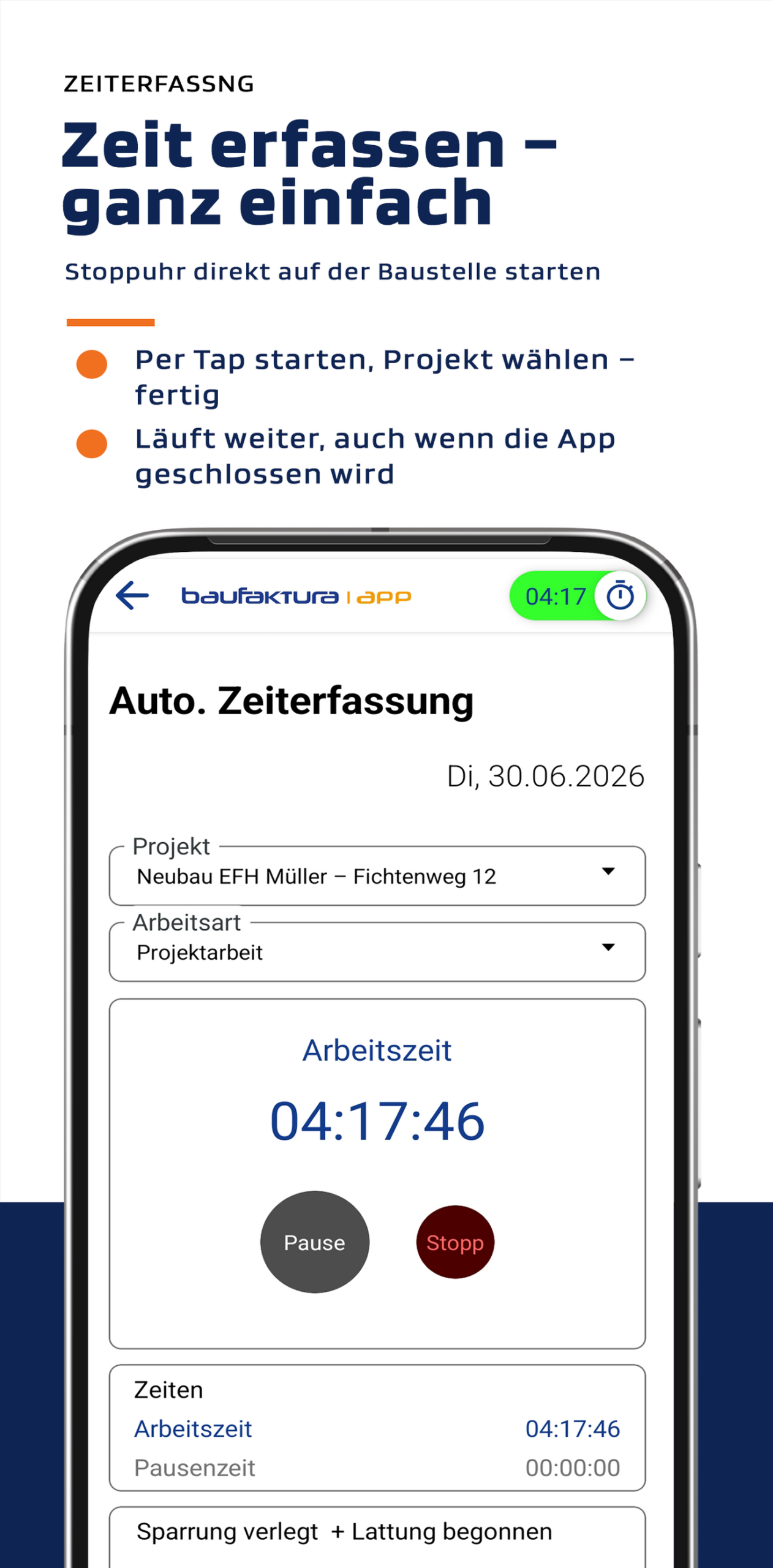 Zeiterfassung